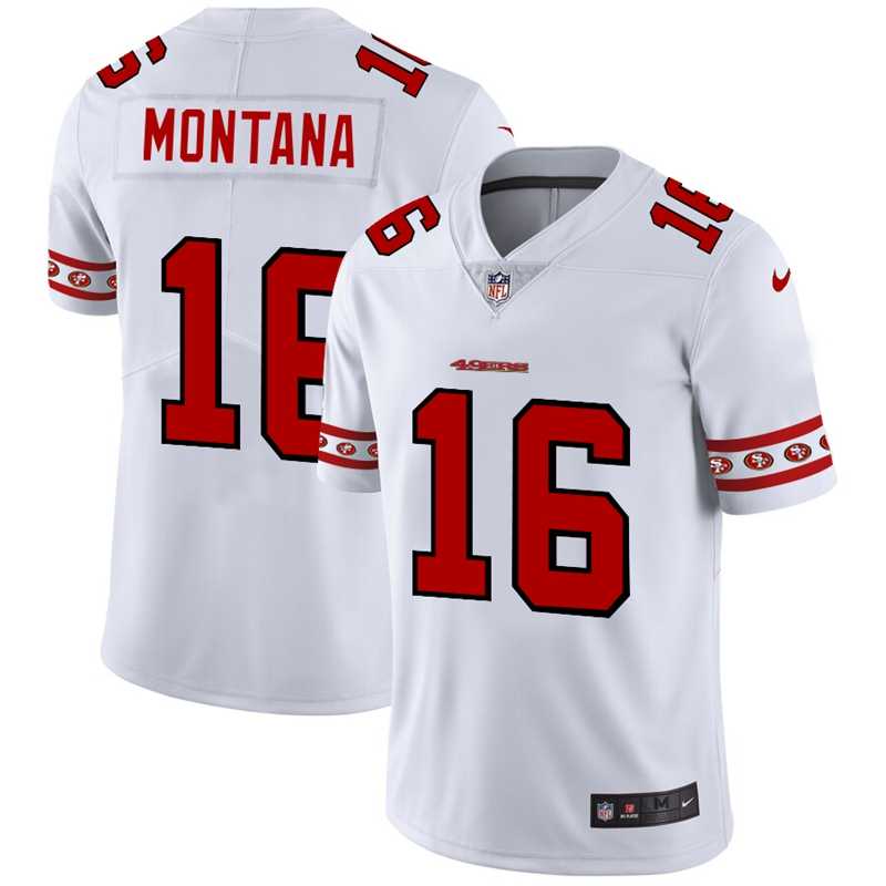 Nike 49ers 16 Joe Montana White 2019 New Vapor Untouchable Limited Jersey Dzhi,We sell and wholesale Nike 49ers 16 Joe Montana White 2019 New Vapor Untouchable Limited Jersey Dzhi on line form chian!